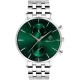 gant,stainless,steel,analogue,quartz,watch,silver,green