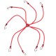 къмпинг,dekton,6,arm,spider,bungee,cord,red
