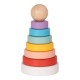 tooky,toy,wooden,rainbow,stacker,multi