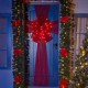 the,spirit,of,christmas,light,up,door,bow,red