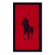хавлиена,кърпа,хавлии,аксесоари,на,разпродажба,ralph,lauren,home,polo,jacquard,beach,towel,navy,red
