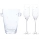 домашни,потреби,аксесоари,за,кухня,linea,angelina,swarovski,crystal,ice,bucket,and,flutes,clear