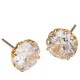 бижутерия,kate,spade,that,sparkle,round,stud,earrings,clear,gold