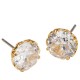 бижутерия,аксесоари,на,разпродажба,kate,spade,that,sparkle,round,stud,earrings,clear,gold