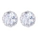 бижутерия,kate,spade,that,sparkle,round,stud,earrings,clear,silver