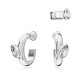 аксесоари,на,разпродажба,swarovski,hoop,earrings,rhodium