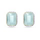 аксесоари,на,разпродажба,swarovski,chroma,stud,earrings,octagon,cut,multicolored,gold,tone,plated,cryl115s,gos