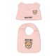 аксесоари,на,разпродажба,moschino,kids,hat,and,bib,set,baby,bib,sug,rose,50209