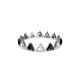 swarovski,tennis,bracelet,triangle,cut,pink,rose,gold,tone,plated,jet,rhs