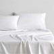 sheridan,1000tc,cotton,sateen,flat,sheet,snow
