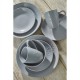 аксесоари,за,кухня,homelife,16,piece,heart,embossed,dinner,set,grey