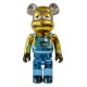 bearbrick,1000pct.,bearbrick,minion,kevin,chrome,orange