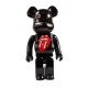 bearbrick,1000pct.,bearbrick,the,rolling,stones,lips,&,tongue,black,chrome,green