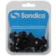 коледни,джунджурии,футболни,аксесоари,sondico,football,studs,black