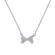 аксесоари,на,разпродажба,ted,baker,barsie,crystal,bow,pendant,necklace,silver,crystal