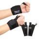 всички,фитнес,аксесоари,everlast,wristwraps,black