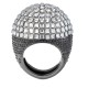 аксесоари,на,разпродажба,swarovski,celestial,fit,cocktail,ring,gray,ruthenium,plated,crystal