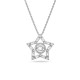 аксесоари,на,разпродажба,swarovski,stella,pendant,mixed,cuts,star,long,white,rhodium,plated,white