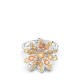 аксесоари,на,разпродажба,swarovski,eternal,flower,ring,flower,multicolored,rhodium,plated,orangy,yellow