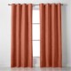 alan,symonds,velvet,chenille,eyelet,ring,top,curtains,orange