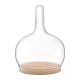 аксесоари,на,разпродажба,lsa,cloche,dome,and,oak,base,beige,clear