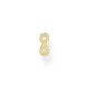 thomas,sabo,club,sterling,silver,singular,earring,wht