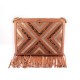 всички,чанти,biba,biba,leather,fringe,chevron,pouch,multi