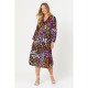 рокля,дамски,поли,и,рокли,дамски,облекла,размер,be,you,floral,midi,dress,black