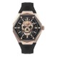 часовник,часовници,philipp,plein,skull,watch,black,gold