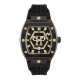 часовник,часовници,philipp,plein,hexagon,phantom,watch,black,black