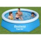градина,/,на,открито,аксесоари,на,разпродажба,игри,bestway,bestway,8ft,x,24inch,blue,round,fast,set,inflatable,above,ground,pool,blue