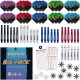дартс,дартс,аксесоари,игри,unicorn,170,piece,darts,accessory,value,pack,multi