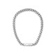 boss,men's,kassy,chain,stainless,steel,necklace,silver