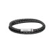 аксесоари,на,разпродажба,boss,gents,boss,ares,double,wrap,leather,bracelet,black