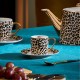 аксесоари,на,разпродажба,biba,biba,printed,espresso,cup,&,saucer,set,of,2,leopard,print