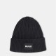 шапка,всички,шапки,зимни,аксесоари,плажни,шапки,hugo,hugo,logo,beanie,jn54,black