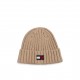дамска,шапка,всички,шапки,зимни,аксесоари,tommy,jeans,women,s,flag,ribbed,knit,beanie,white,clay