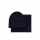 шал,всички,шапки,tommy,hilfiger,flag,logo,beanie,and,scarf,gift,set,space,blue
