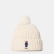 шапка,всички,шапки,зимни,аксесоари,плажни,шапки,аксесоари,на,разпродажба,polo,ralph,lauren,bear,rib,pom,pom,beanie,cream