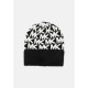 шапка,всички,шапки,зимни,аксесоари,плажни,шапки,аксесоари,на,разпродажба,michael,michael,kors,mk,logo,cuff,beanie,black