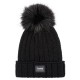 дамска,шапка,зимни,аксесоари,плажни,шапки,firetrap,cable,knit,hat,ladies,black