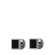 hugo,totake,square,cufflinks,blue