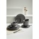 аксесоари,за,кухня,homelife,12,piece,stoneware,dinner,set,charcoal,grey