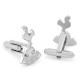 футбол,футболни,аксесоари,team,officially,licensed,silver,plated,cufflinks,tottenham,fc