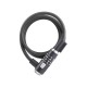 kryptonite,kryptoflex,1018,combo,cable,black
