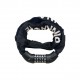 pinnacle,combination,lock,with,chain,black