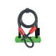 велосипедни,светлини,и,катинари,abus,abus,ultra,410,mini,d,lock,140mm,&,cable,black