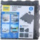 направи,си,сам,kinzo,6,pack,floormats,40cmx40cm,black