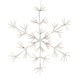 коледни,опаковки,и,декорации,the,spirit,of,christmas,45cm,hanging,light,54,snowflake,one,size,snowflake