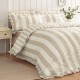 catherine,lansfield,seersucker,frill,stripe,duvet,cover,set,natural